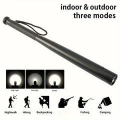 Baseball Bat LED Self Defense Outdoor/Indoor Waterproof Flashlight