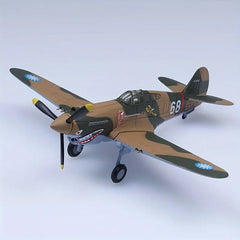 P40 Flying Tigers AVG 1/72 Diecast Model Military Airplane