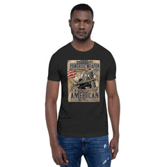 THE MOST POWERFUL WEAPON IS A PATRIOTIC AMERICAN Vintage Unisex T-shirt