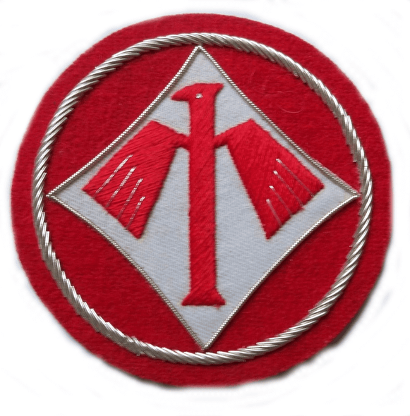 WW2 Luftwaffe I/JG1 'Oesau' Gruppe Bullion Insignia