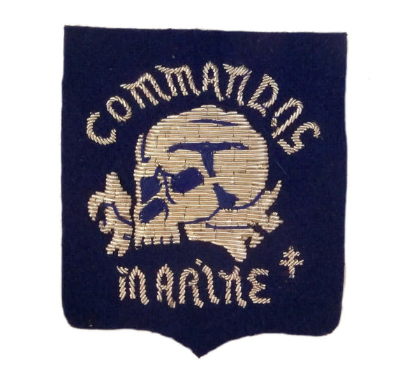 French Commandos Marine Bosnia BULLION PATCH
