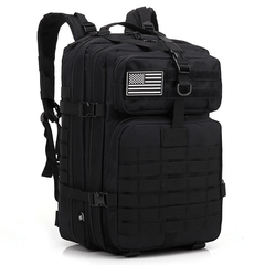 50L Large Capacity Military Style MOLLE Tactical Backpack black color