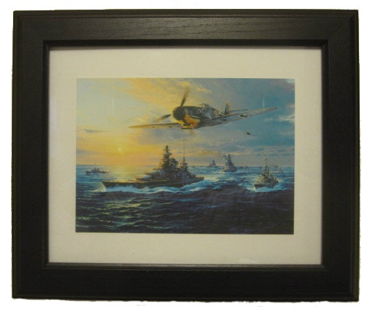 black and white pencil artwork print of Lt Col Francis Gabreski WW2 pilot