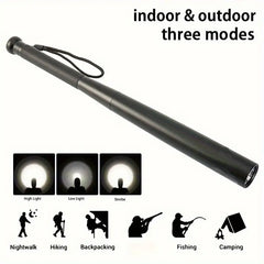 Three light modes: high, low and strobe