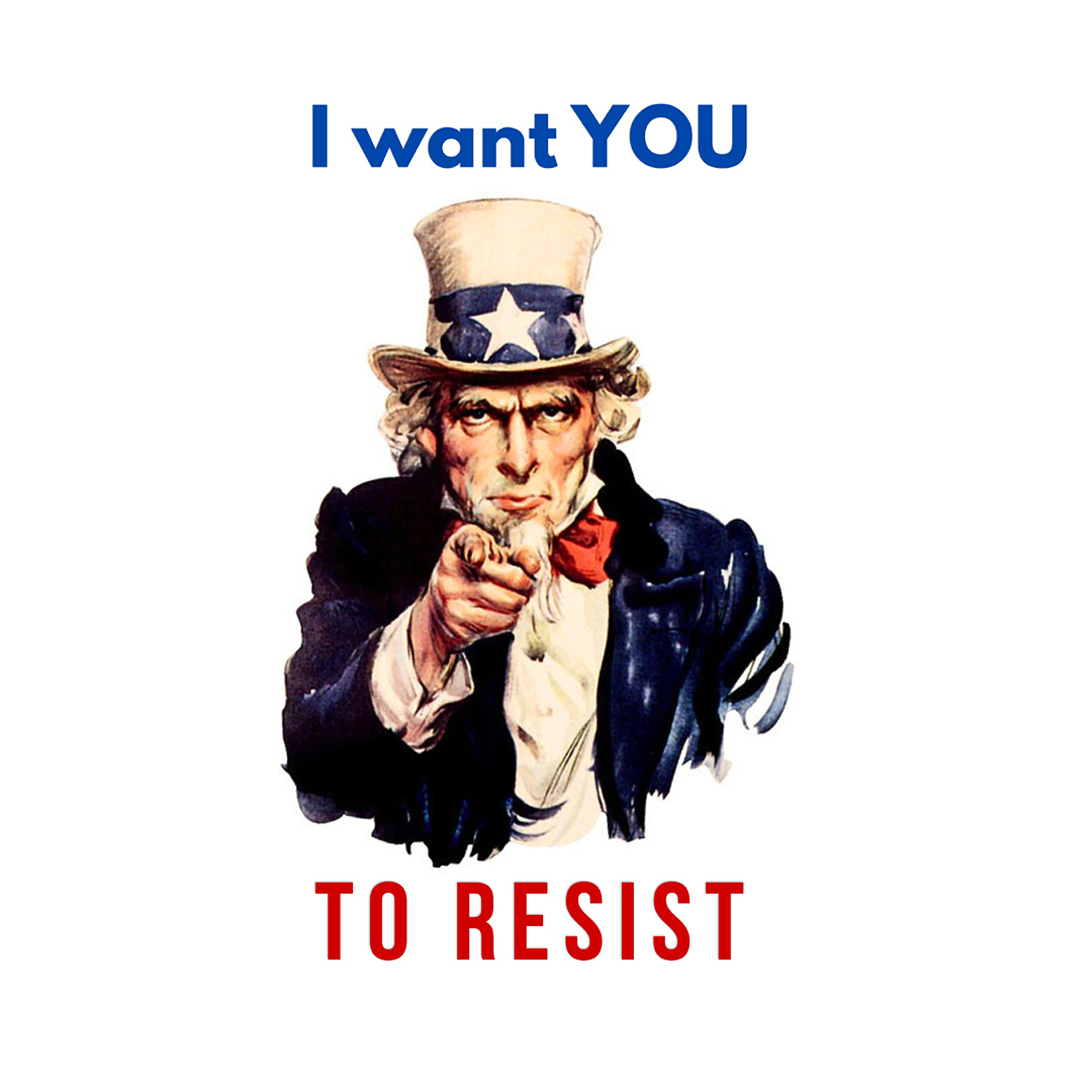 I Want You to Resist Uncle Sam Graphic novelty vintage collector 11oz  coffee mug