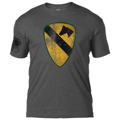 US Army 1st Cavalry 'Distressed' Men's T-Shirt