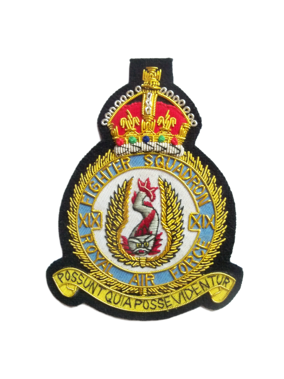 RAF 19 Fighter Squadron Reproduction Insignia