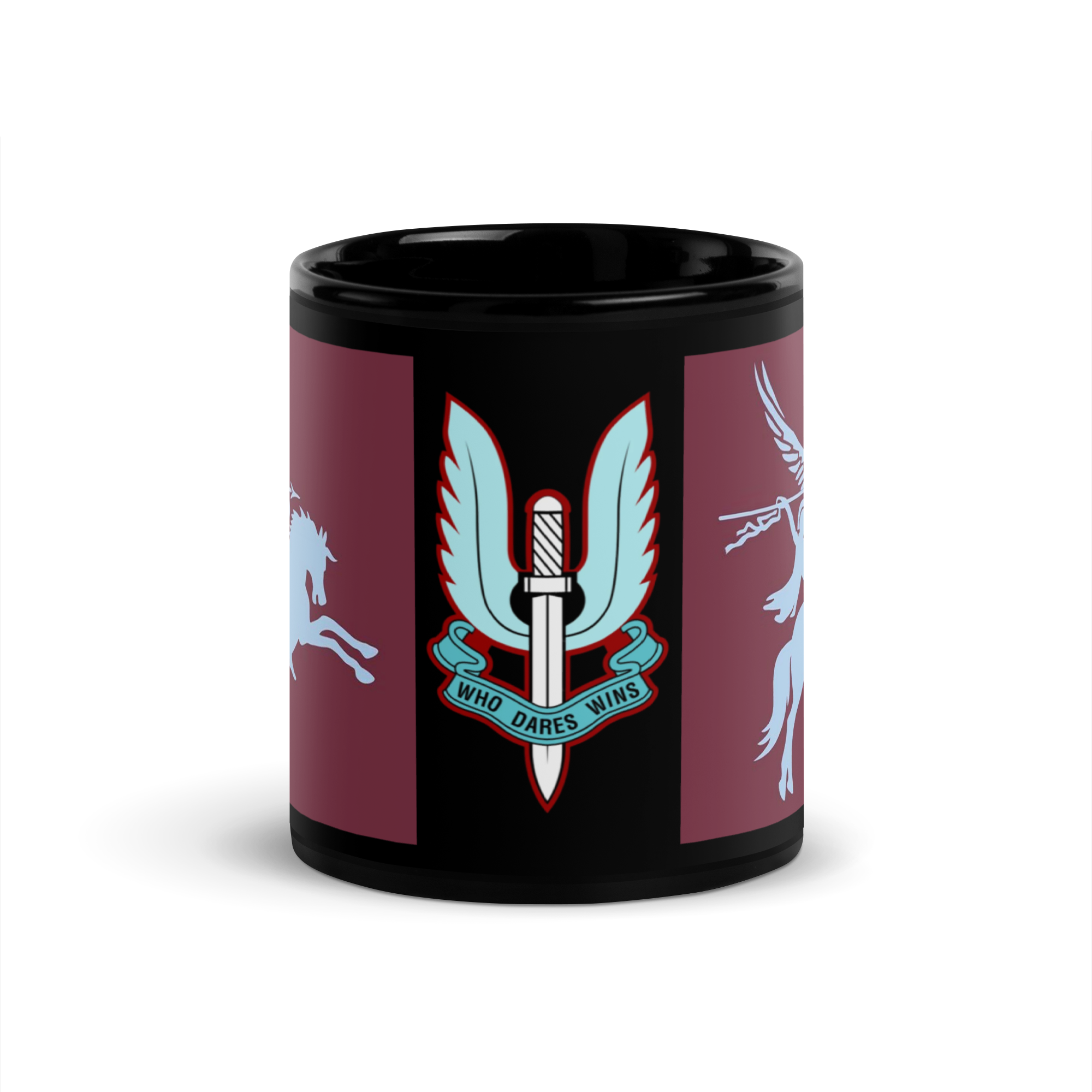 Who dares wins SAS Insignia Mug  Tribute to the Special Forces Legacy