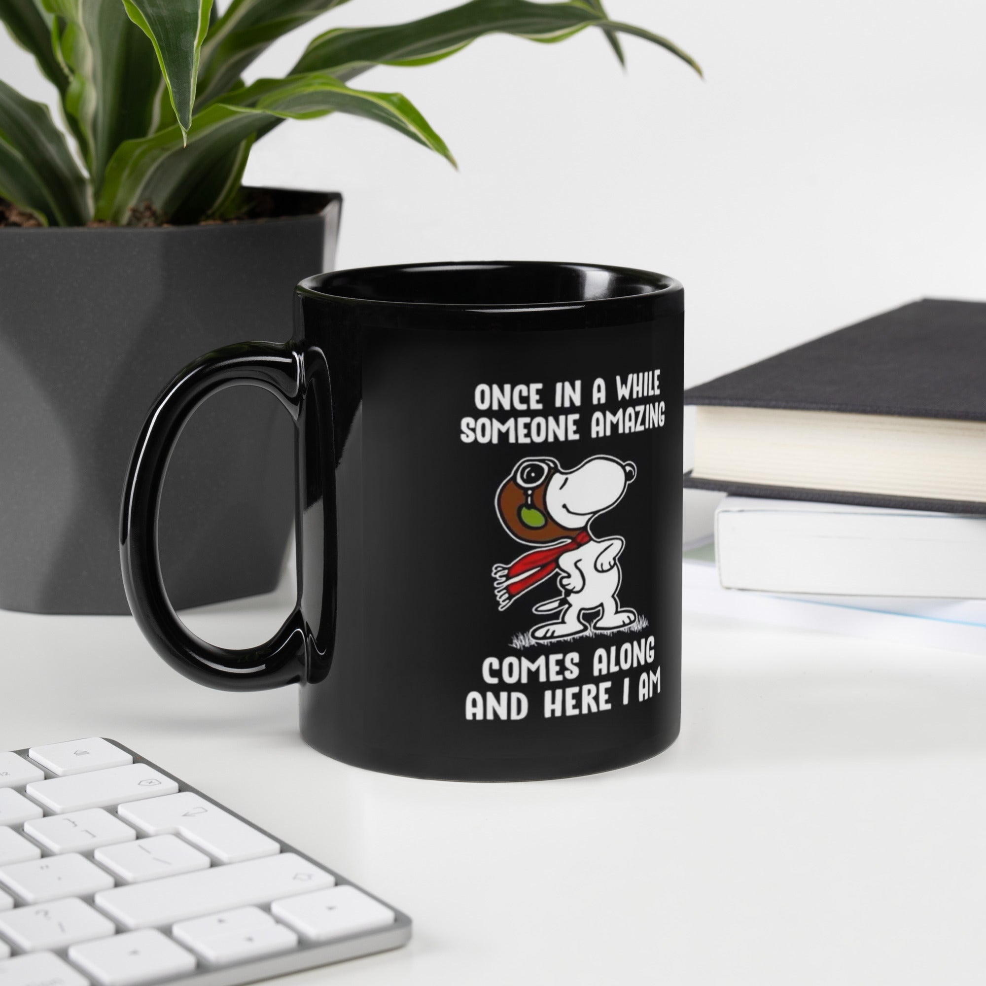 World's Greatest Ace Funny Pilot mug  "Once in a While Someone Amazing Comes Along And Here I Am"