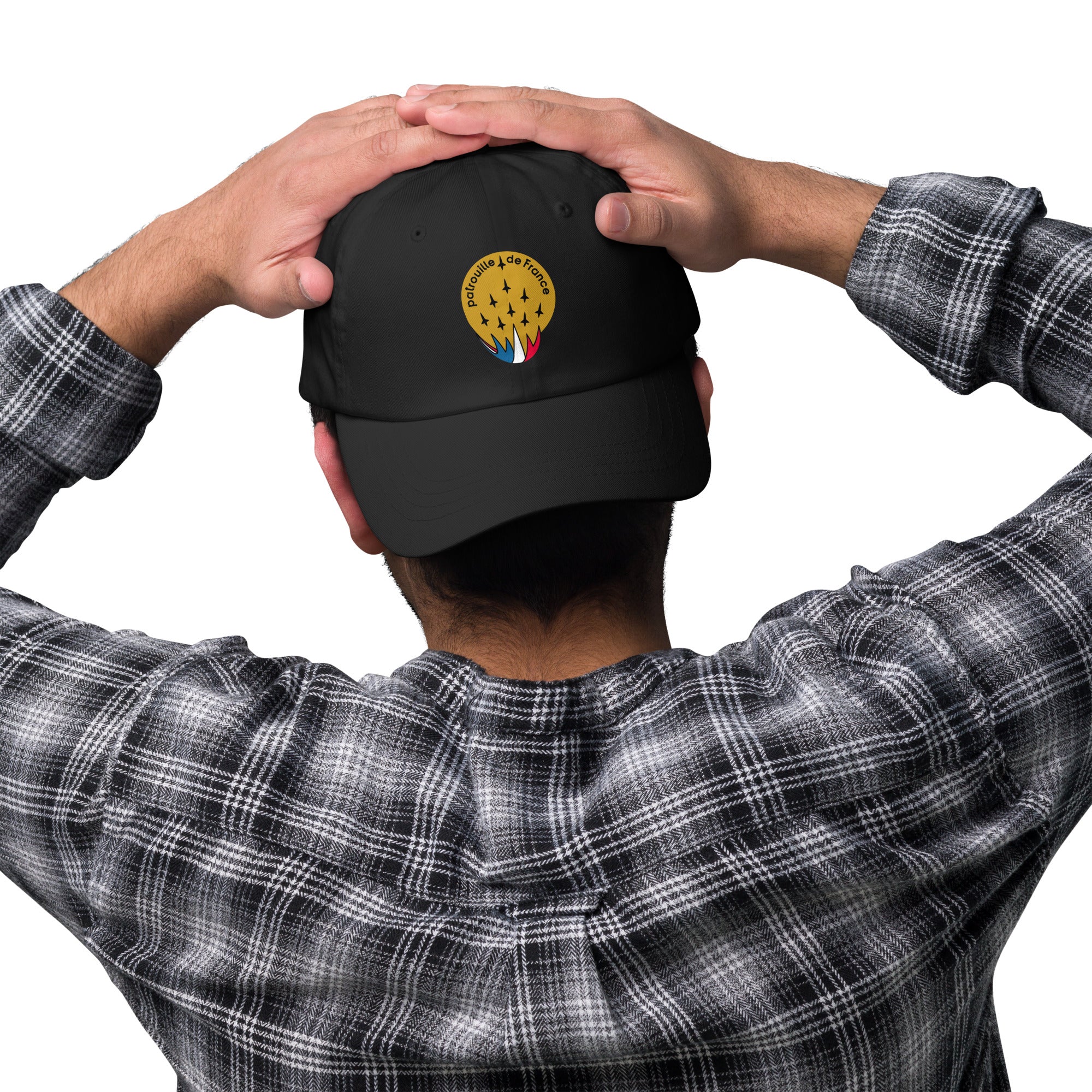 La Patrouille de France Dad Hat – French Air Force Aerobatic Team Insignia Cap | Aviation Heritage Hat
