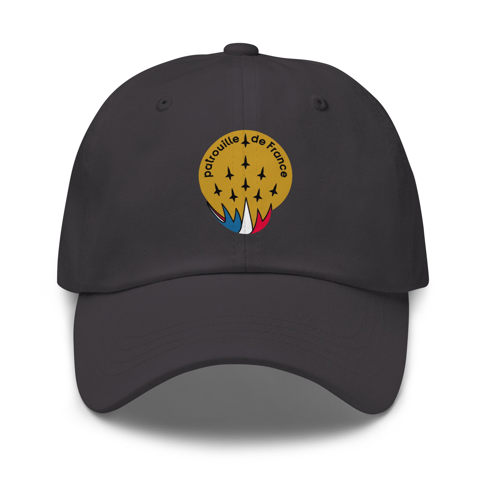 La Patrouille de France Dad Hat – French Air Force Aerobatic Team Insignia Cap | Aviation Heritage Hat