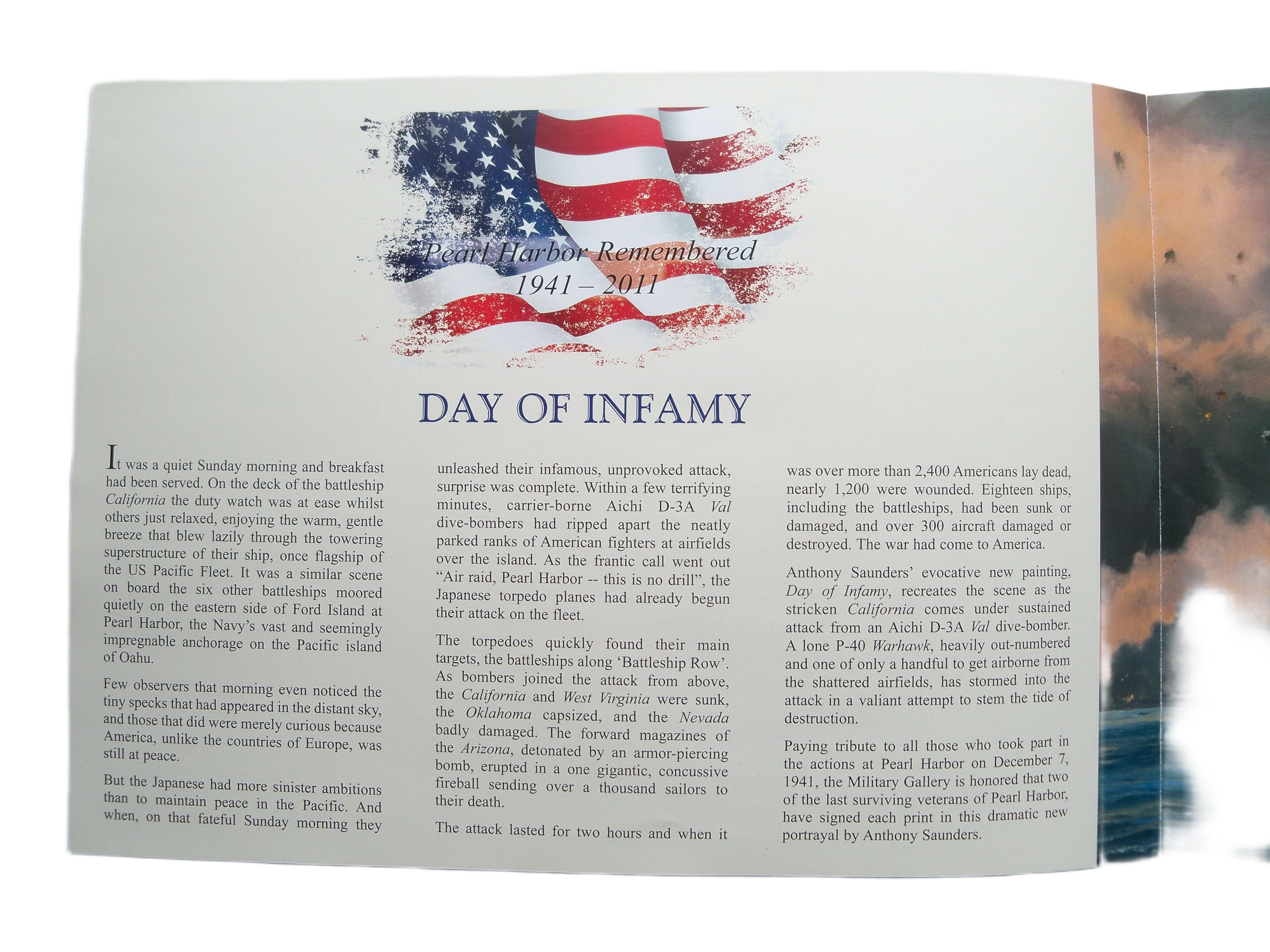 Preview Brochure - Day of Infamy