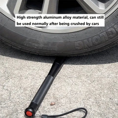 Bat casing is strong and can still be used after a car rolling over it.
