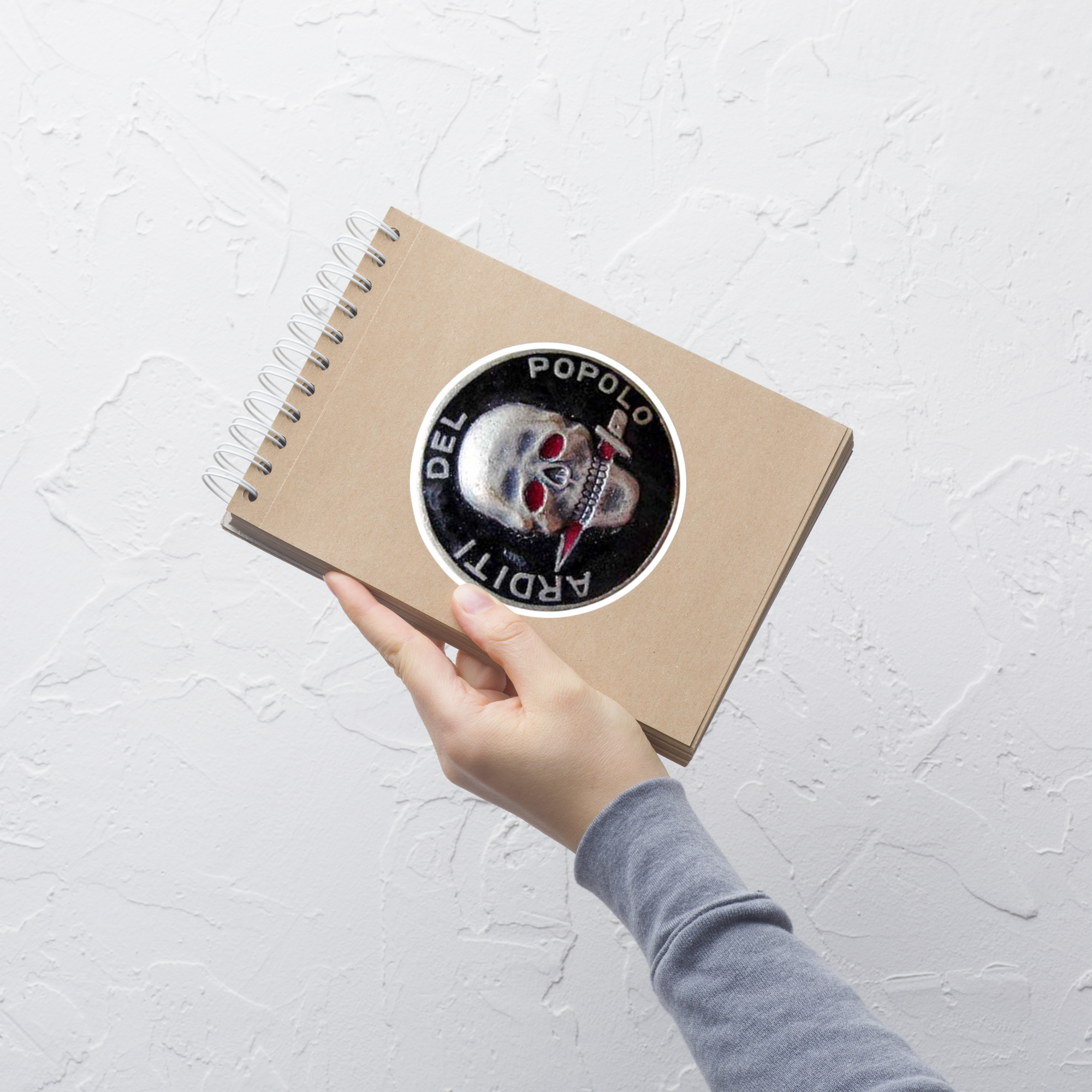 Arditi del Popolo 1921 Commemorative Anti-Fascist Vintage Design vinyl sticker