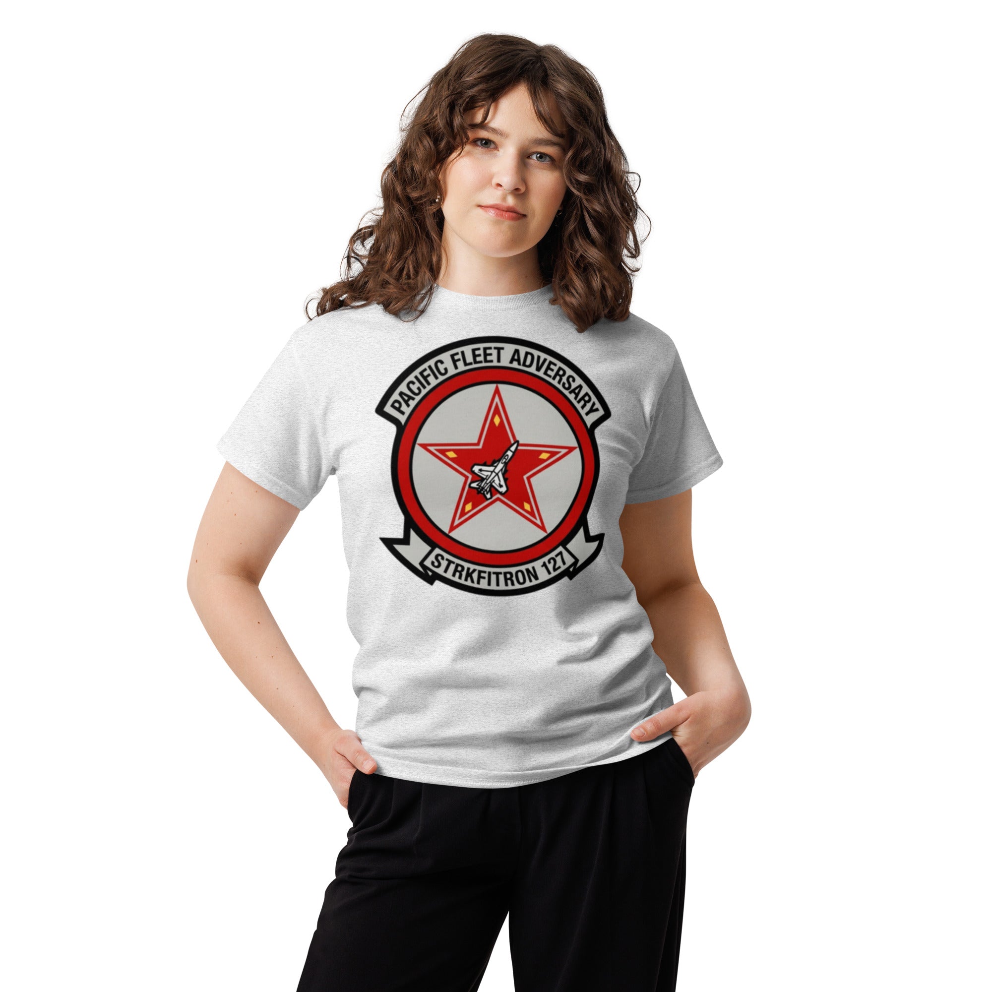 Strike Fighter Squadron 127 (VFA-127) Desert Bogeys premium T-Shirt| U.S. Navy Military Aviation