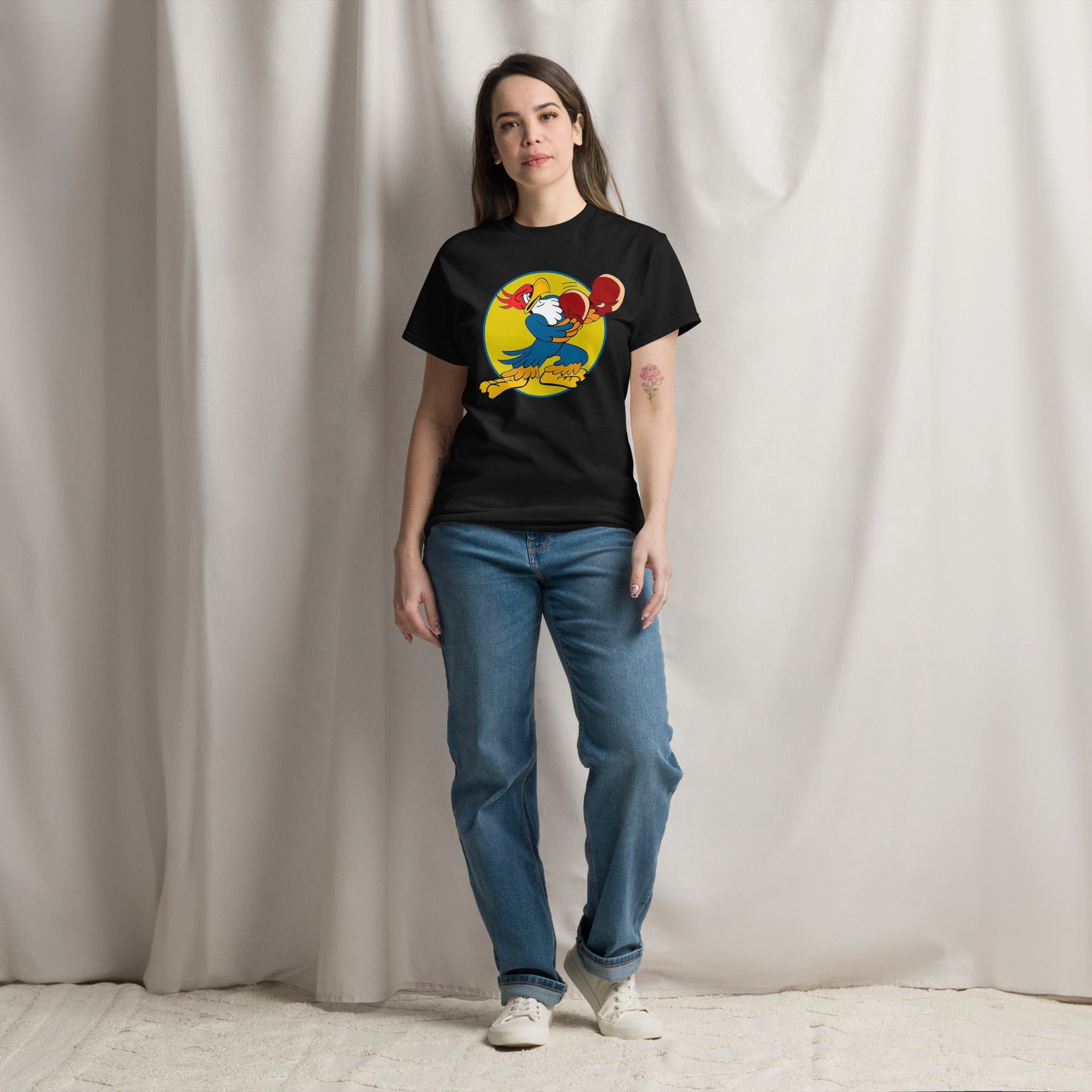 WW2 4th Fighter Group Eagle T-Shirt – Vintage Military Aviation Tee – USAF Heritage Apparel