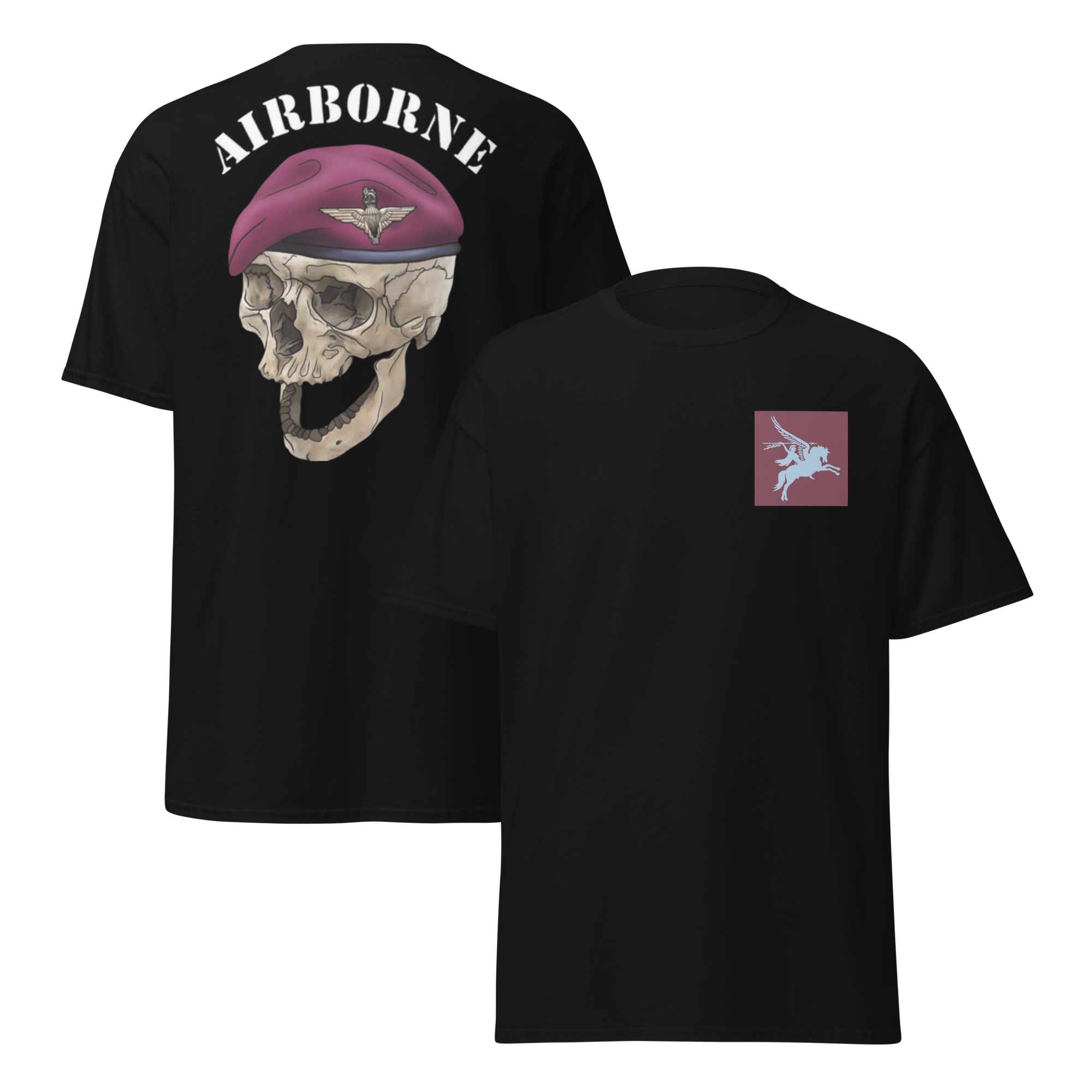 British 1st Airborne Division WWII T-Shirt – Arnhem Paratroopers Tribute