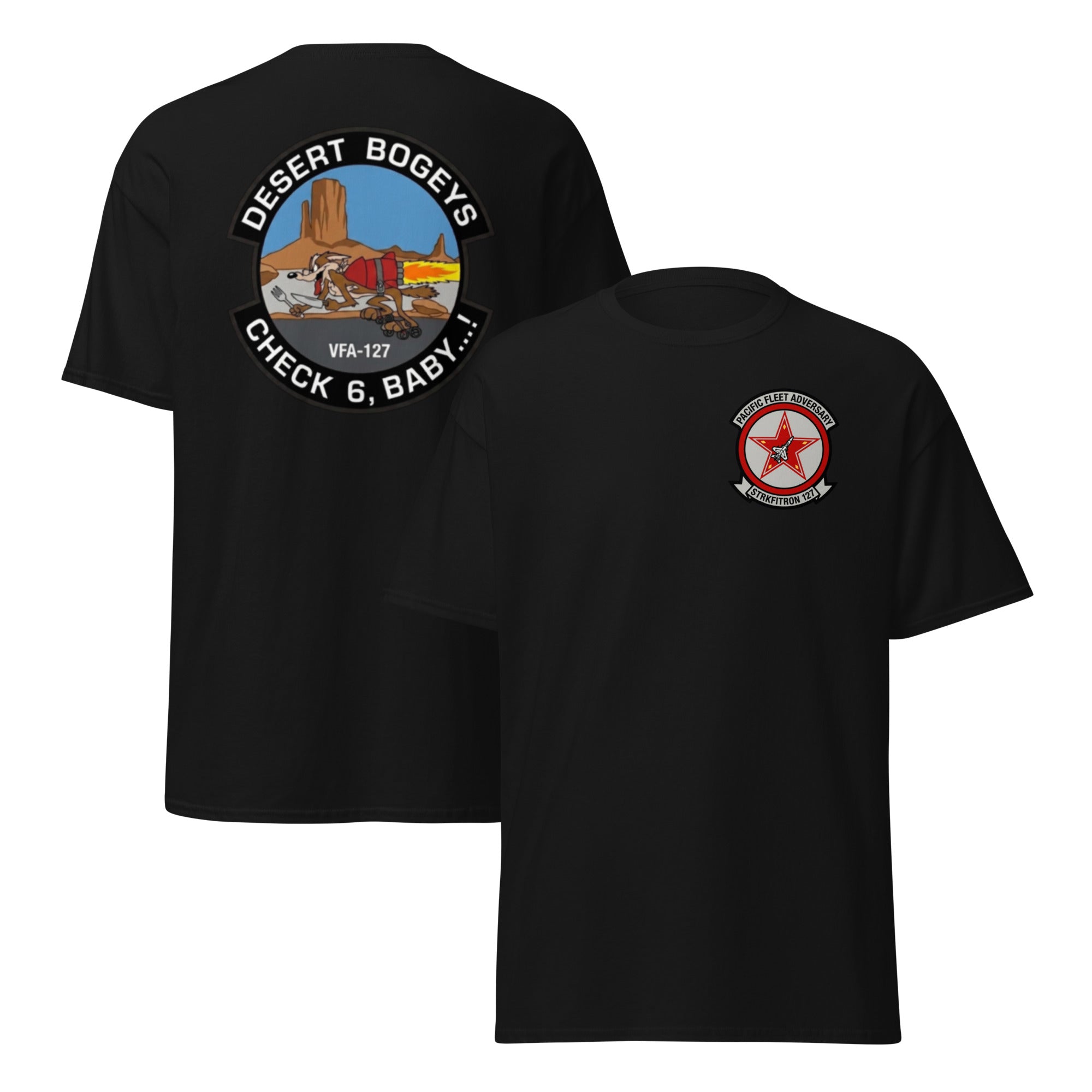 Desert Bogeys VFA-127 Pacific Fleet Adversary Naval Aviation  Top Gun Premium T-shirt