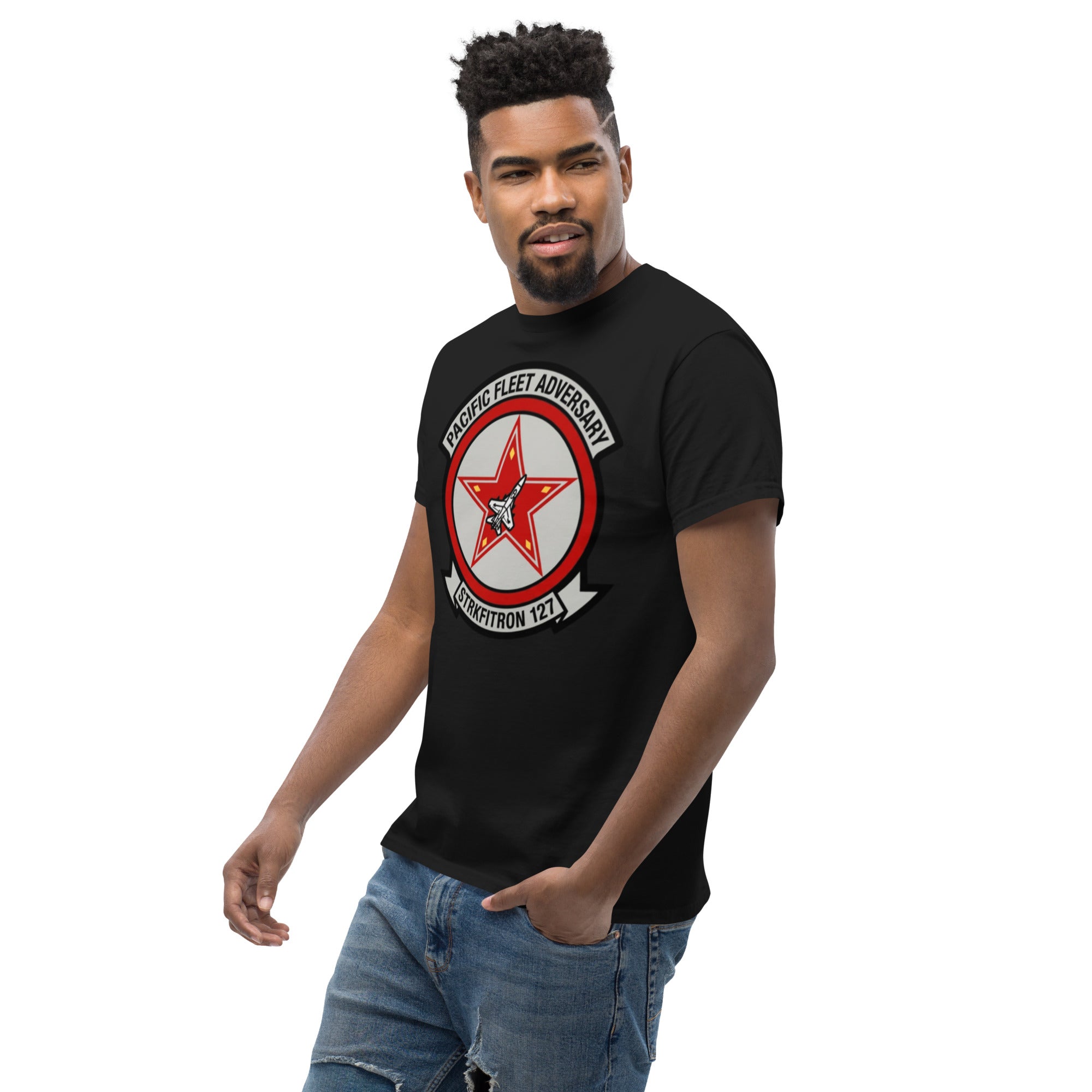 Strike Fighter Squadron 127 (VFA-127) Desert Bogeys premium T-Shirt| U.S. Navy Military Aviation