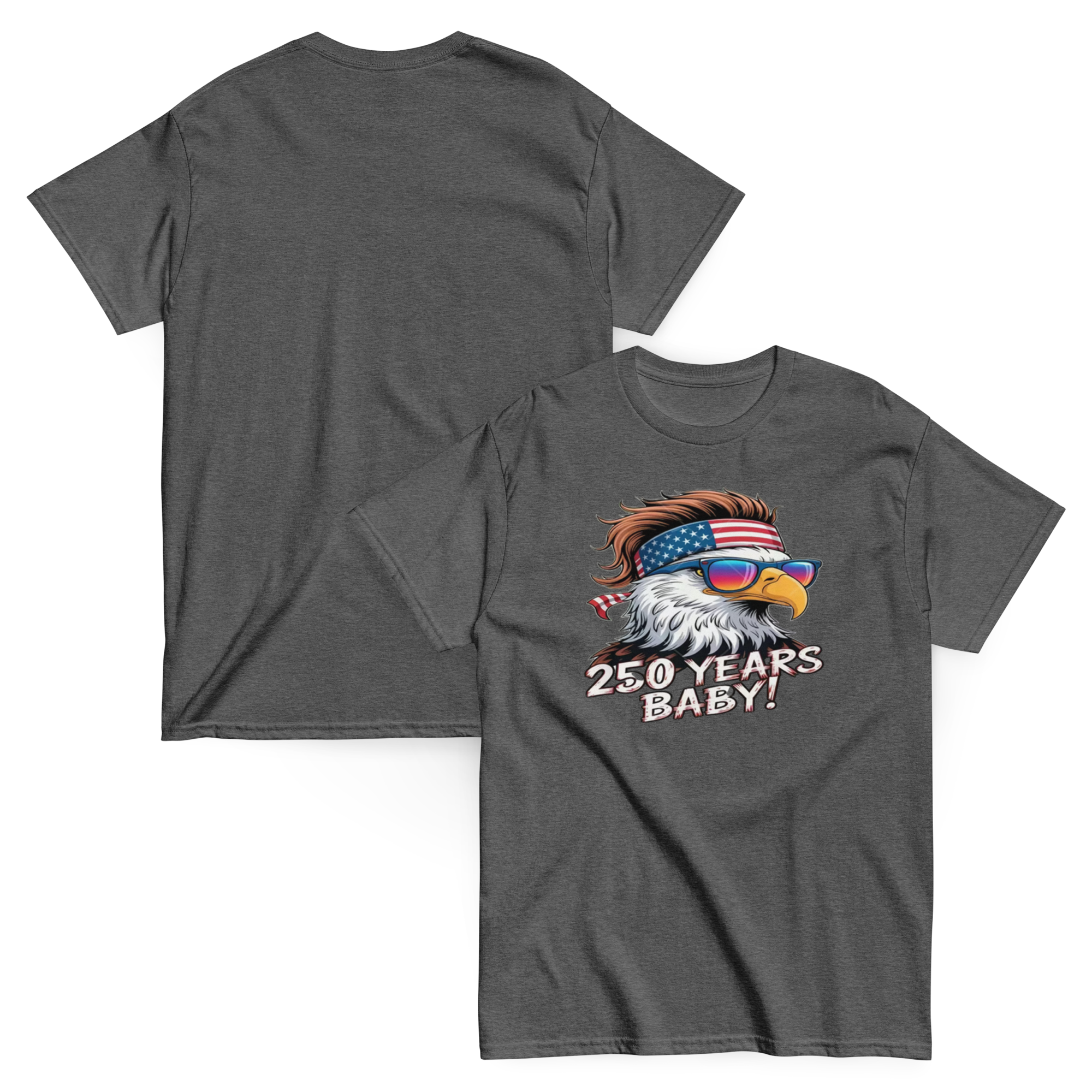 250th Anniversary bold eagle american flag premium limited edition t-shirt