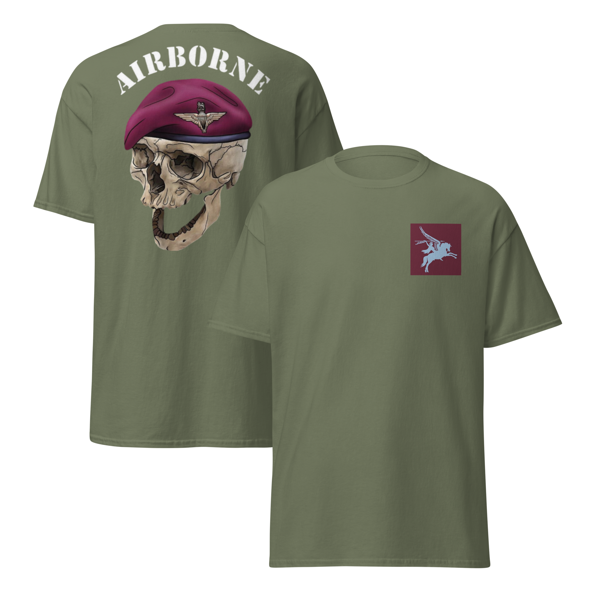 British 1st Airborne Division WWII T-Shirt – Arnhem Paratroopers Tribute