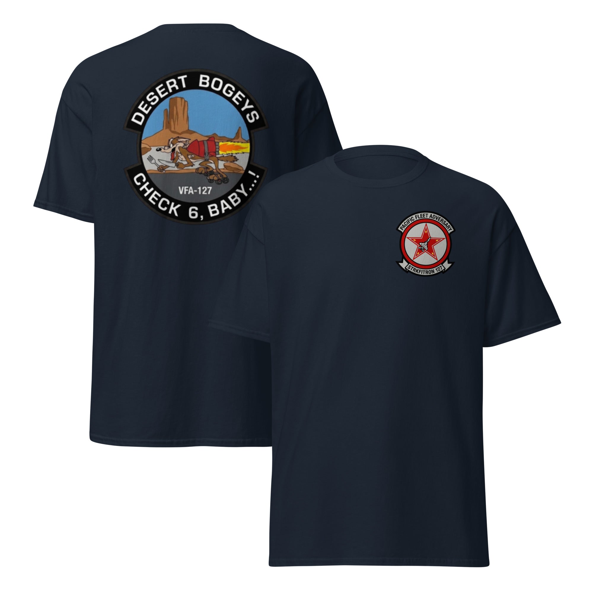 Desert Bogeys VFA-127 Pacific Fleet Adversary Naval Aviation  Top Gun Premium T-shirt