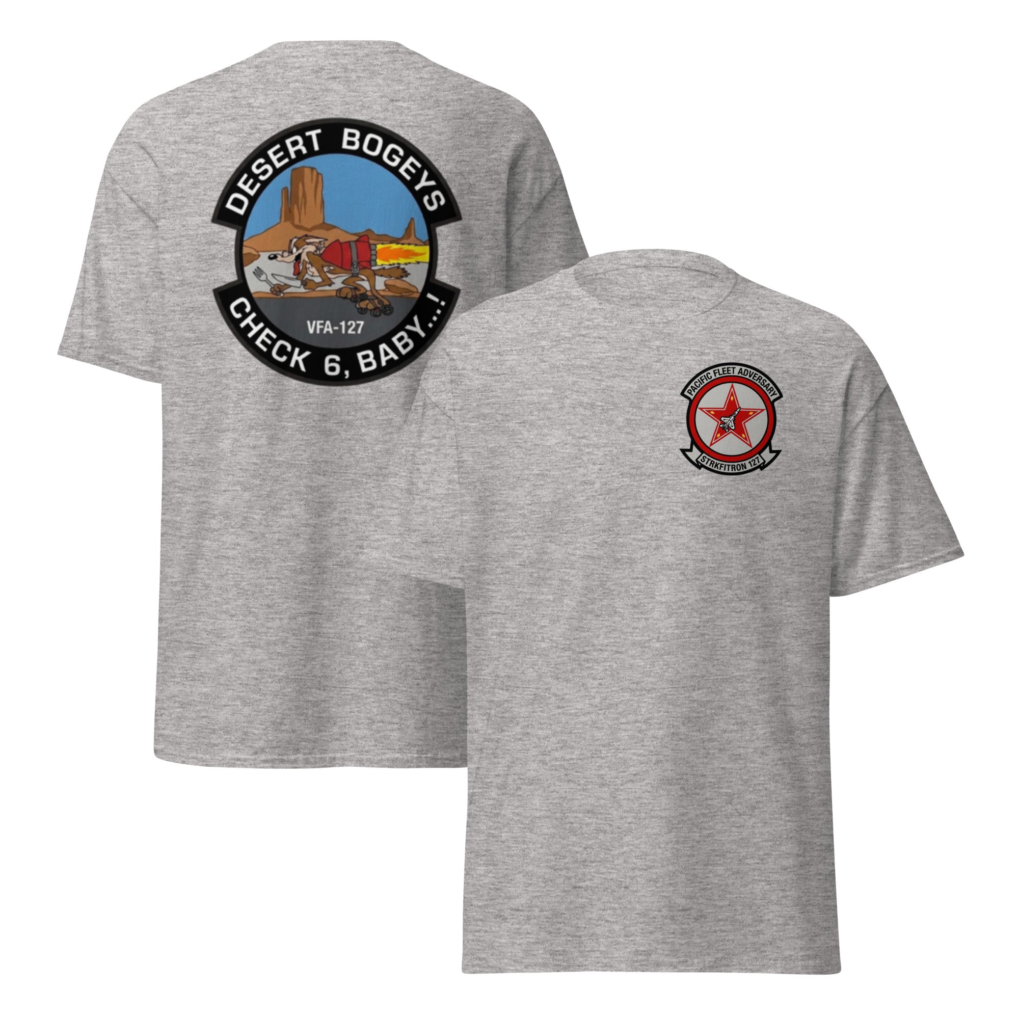 Desert Bogeys VFA-127 Pacific Fleet Adversary Naval Aviation  Top Gun Premium T-shirt