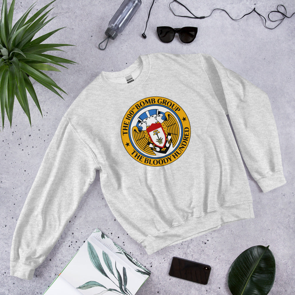 Bloody 100th – 100th Bomb Group WWII 8th AF B17 Masters of the Air premium sweatshirt