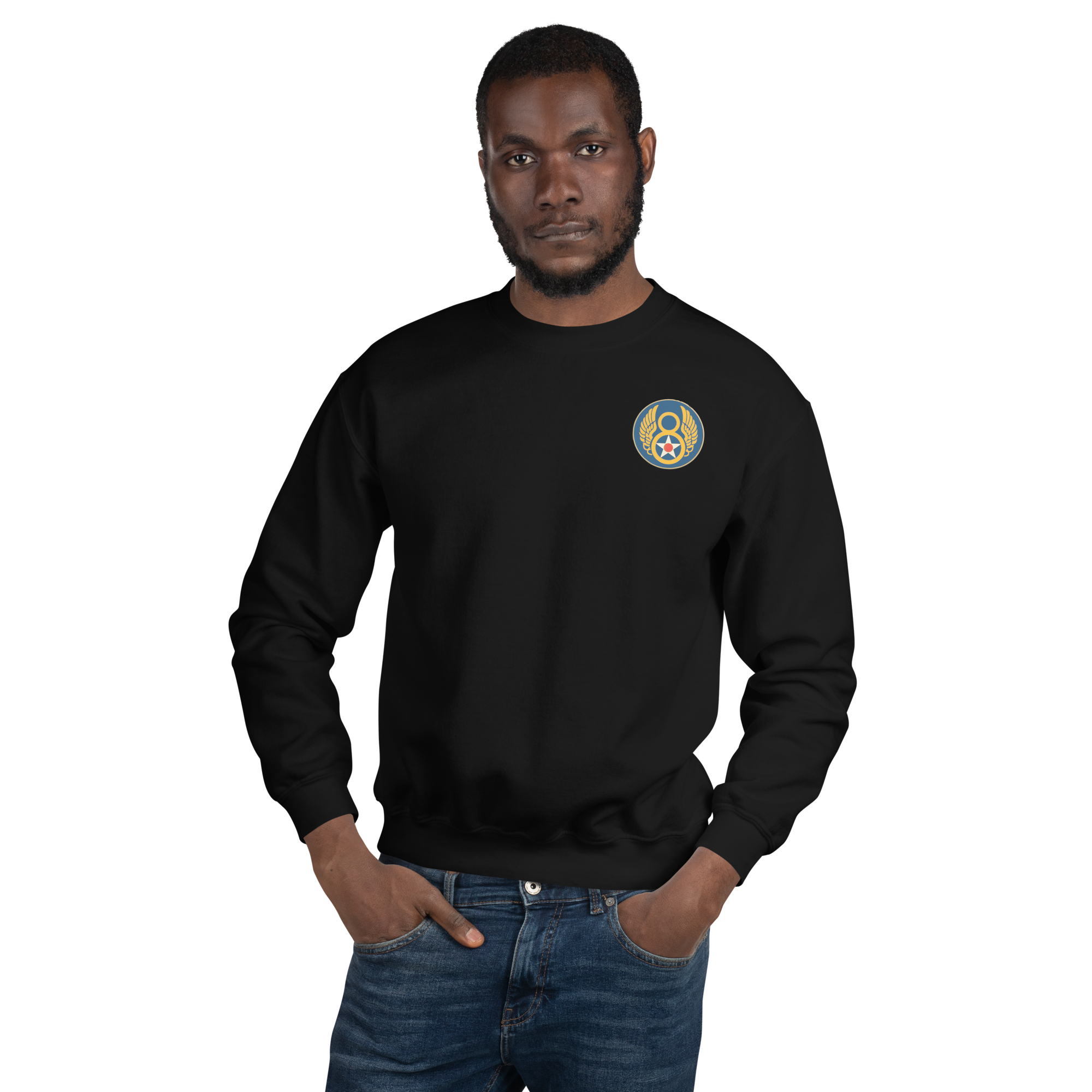 WW2 4th Fighter Group Eagle Emblem - 8th Air Force Vintage Heritage Sweatshirt