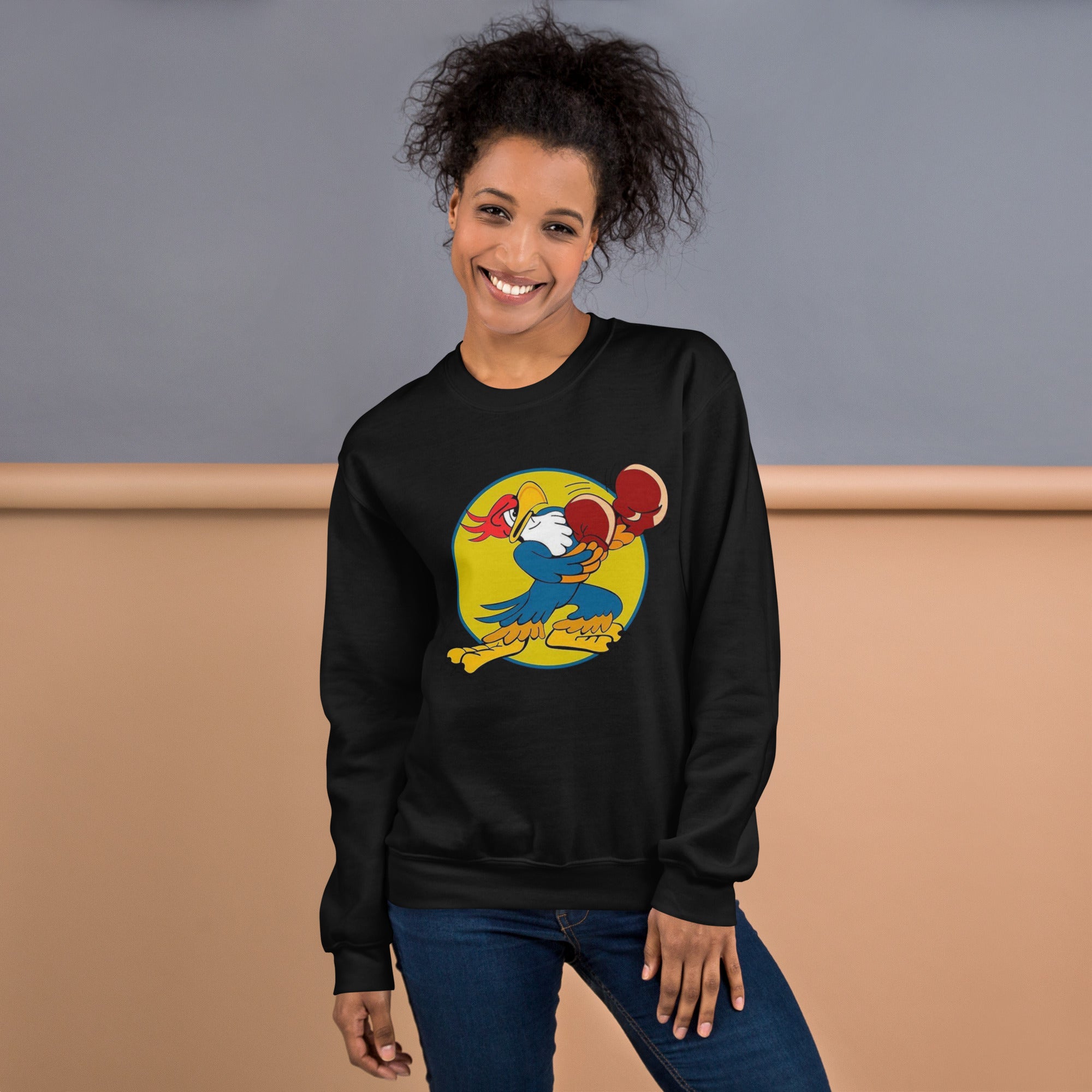 WW2 4th Fighter Group Eagle Emblem - 8th Air Force Vintage Heritage Sweatshirt