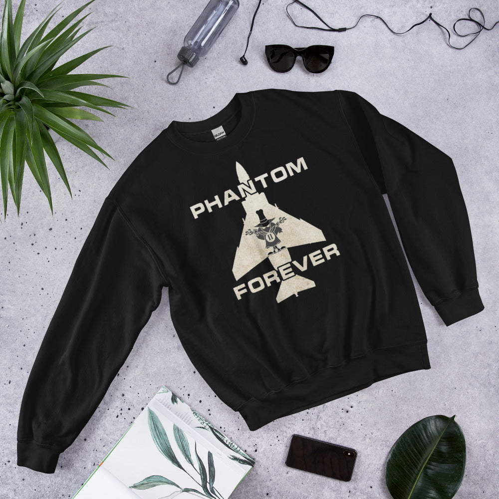 Phantom Forever F4 Iconic 'THE SPOOK"mascot vintage premium military sweatshirt
