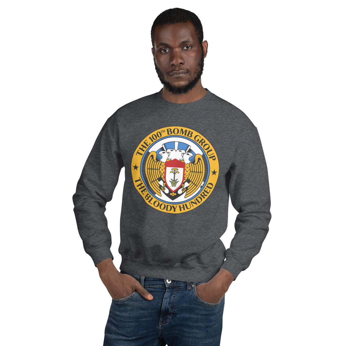 Bloody 100th – 100th Bomb Group WWII 8th AF B17 Masters of the Air premium sweatshirt