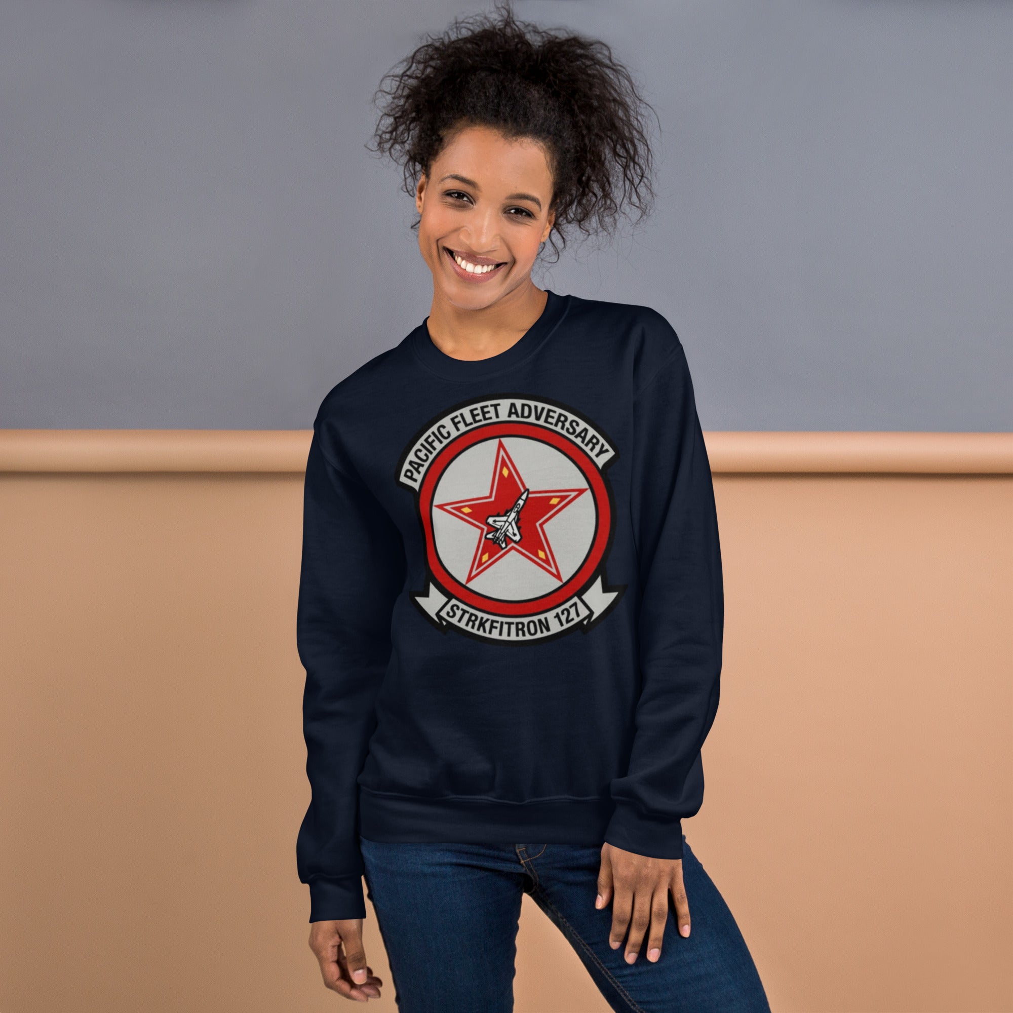 Strike Fighter Squadron 127 (VFA-127) Desert Bogeys premium Sweatshirt| U.S. Navy Military Aviation
