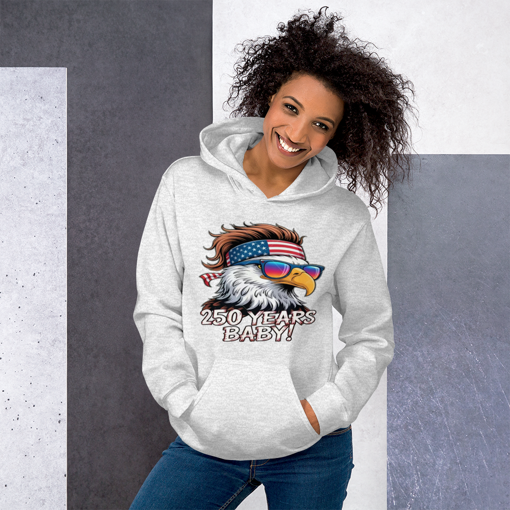 🇺🇸 “America 250: Celebrating the Spirit of Freedom” – Commemorative Anniversary hoodie