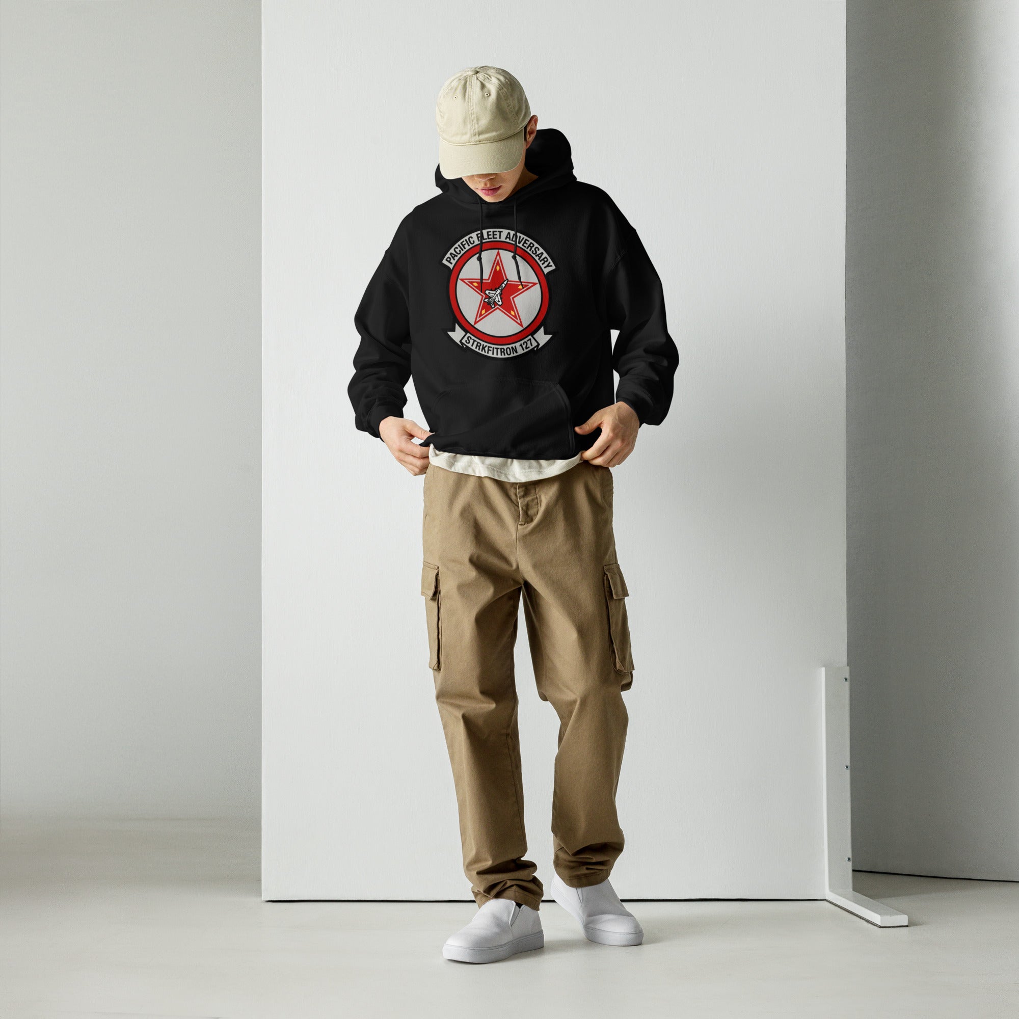 Strike Fighter Squadron 127 (VFA-127) Desert Bogeys premium hoodie| U.S. Navy Military Aviation