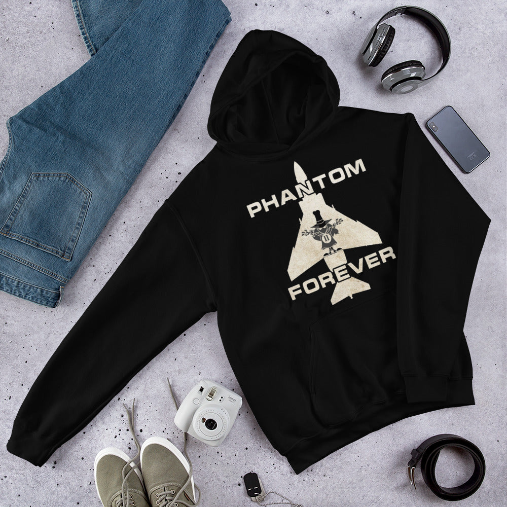 Phantom Forever F4 Iconic 'THE SPOOK"mascot vintage premium military Hoodie