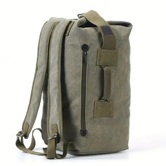 CANVAS DUFFLE MILITARY TACTICAL BACKPACK LARGE MEDIUM