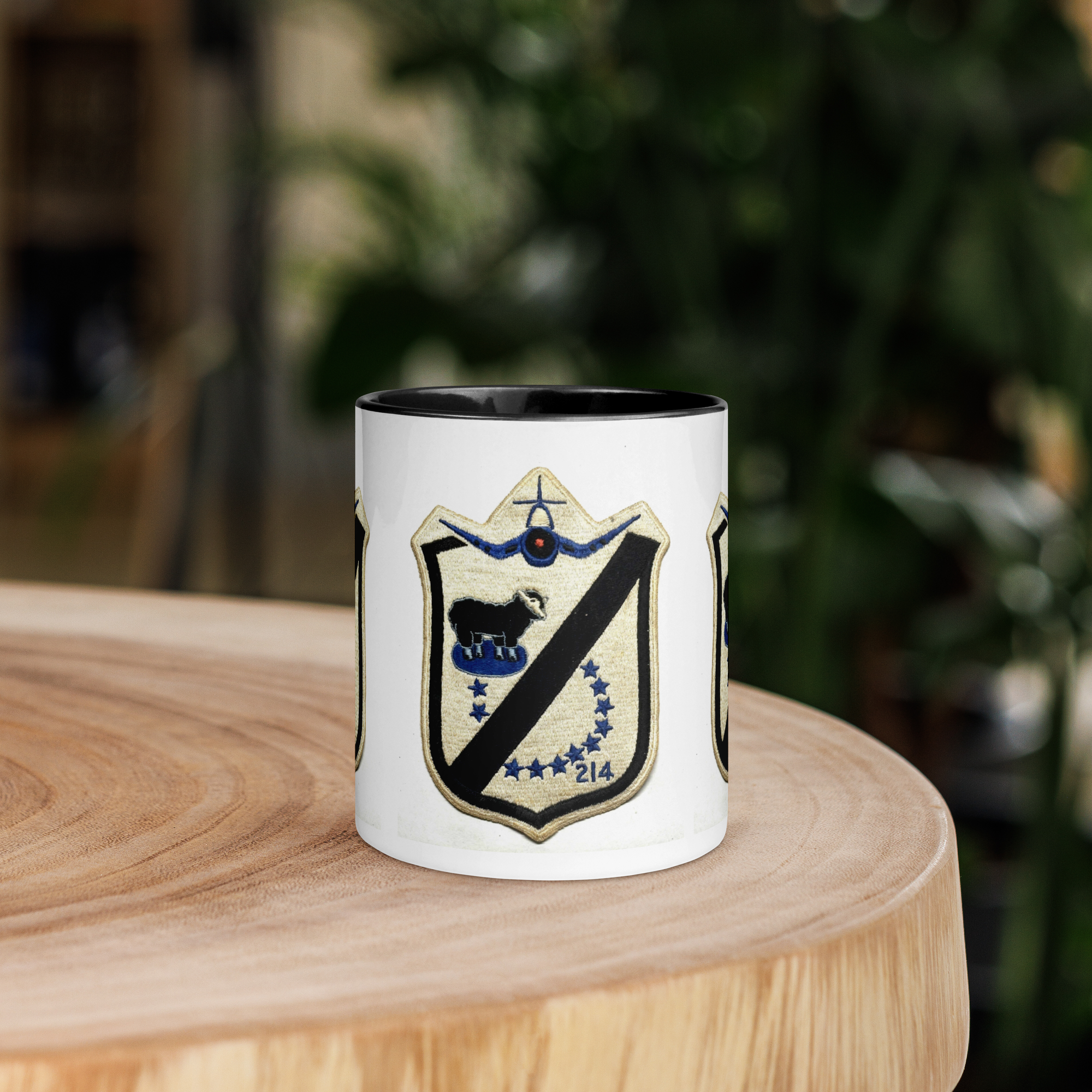 VMF-214 Black Sheep WWII vintage look 11oz coffee mug – Legendary Fighter Squadron insignia