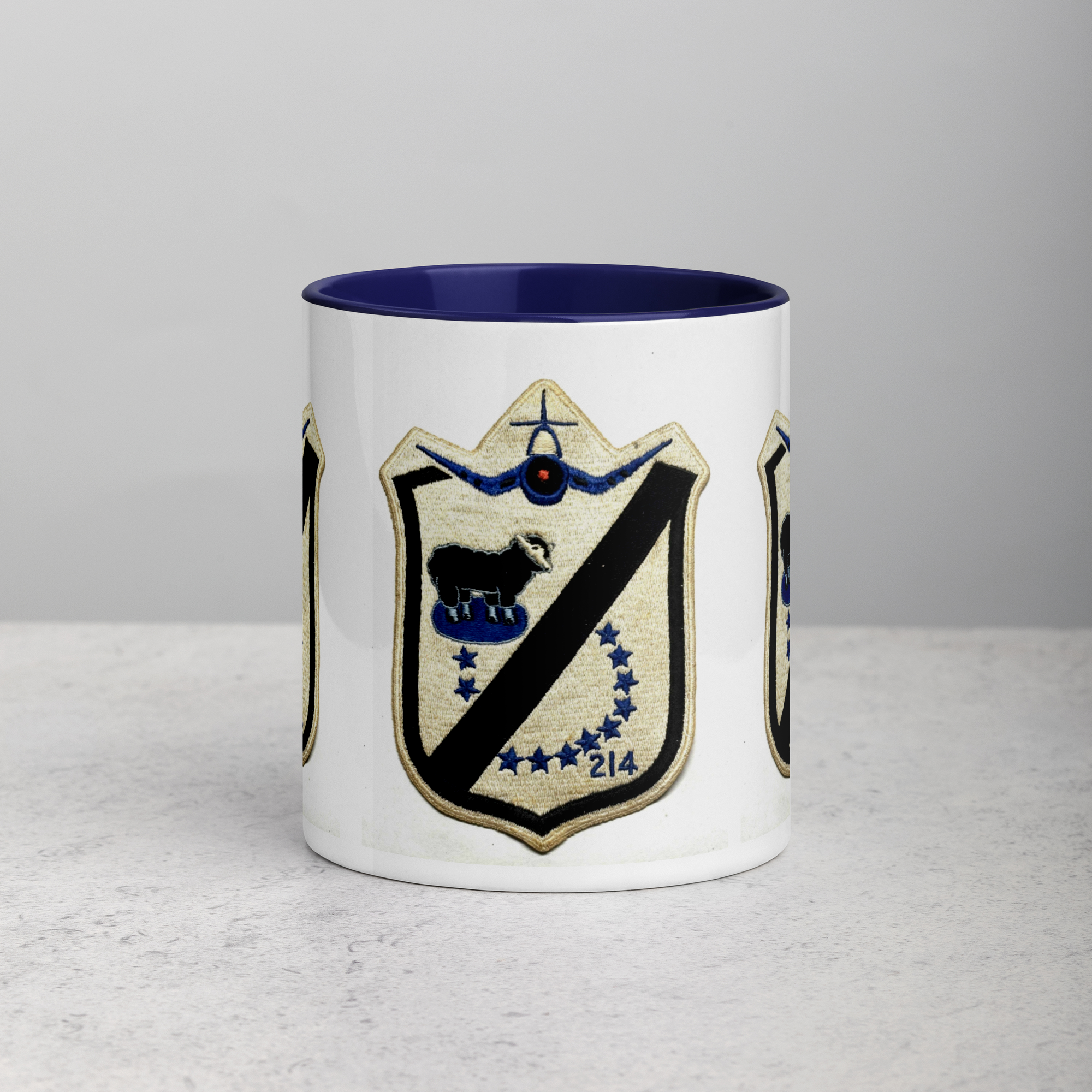VMF-214 Black Sheep WWII vintage look 11oz coffee mug – Legendary Fighter Squadron insignia