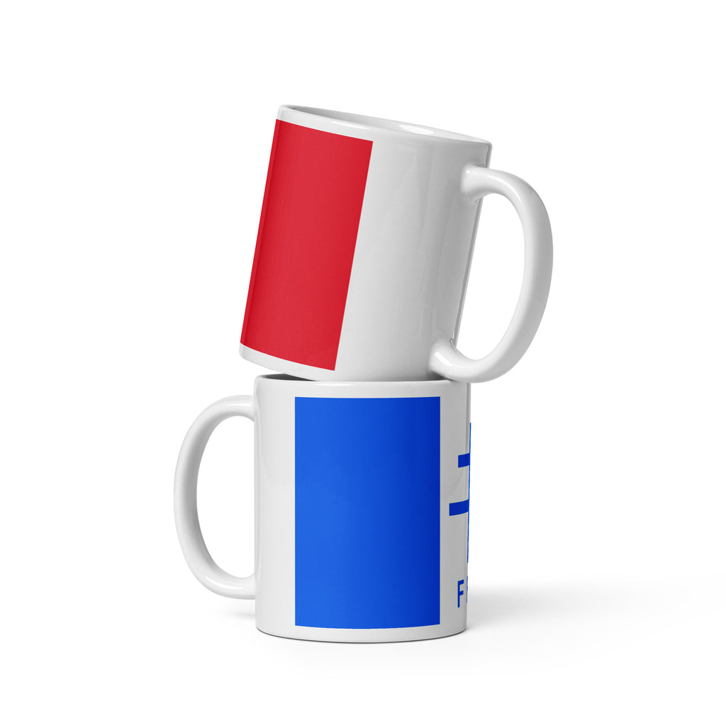 WW2 Free French Insignia FFI 11/15oz ceramic mug