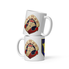Taza de café de las Fuerzas Francesas de la Segunda Guerra Mundial: con insignias DB y RMT de la 2.ª edición