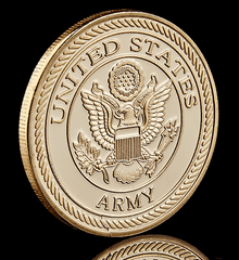 US Military 101st Airborne Division Collectors Challenge Coin - coin back 'United States Army'