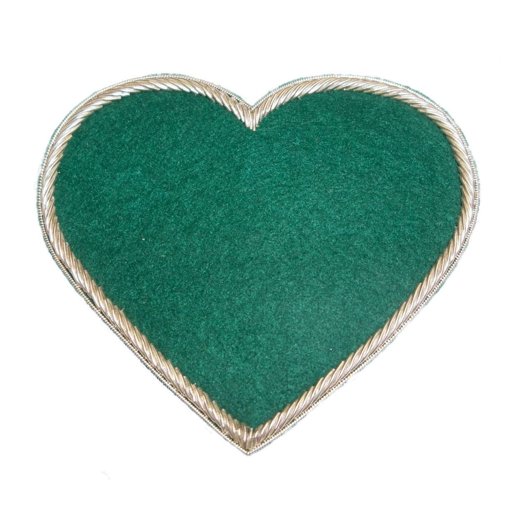 Condor Legion 1/J88 plain green heart with silver edging