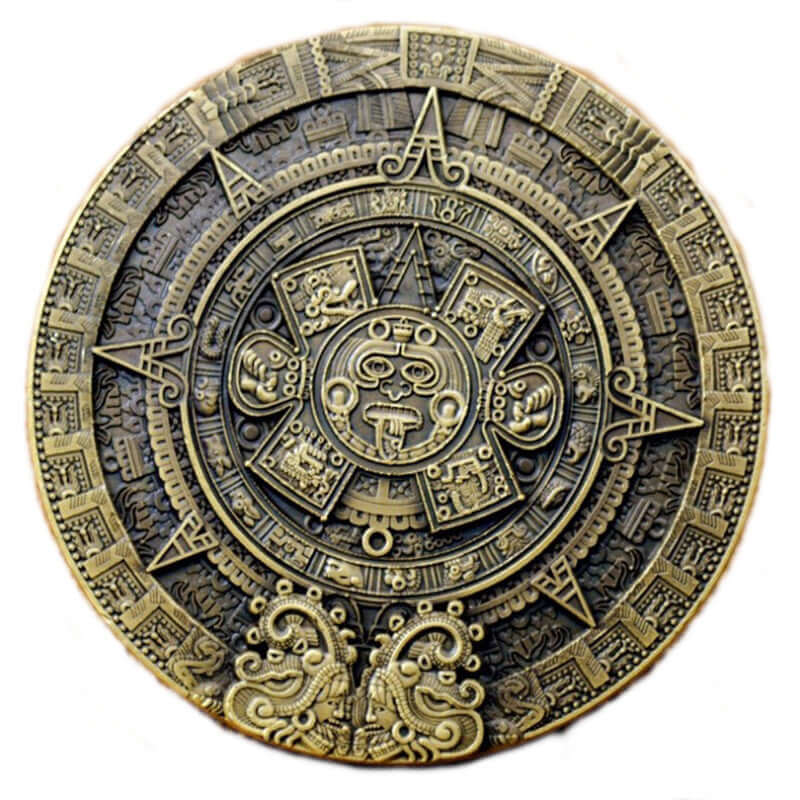 Mayan Coin - back face 