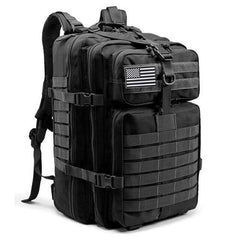 45L Military Style Waterproof MOLLE Backpack black multicam color