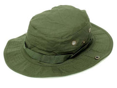 Lightweight fold up booney hat - Army green