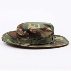 Lightweight fold up booney hat - Jungle camo